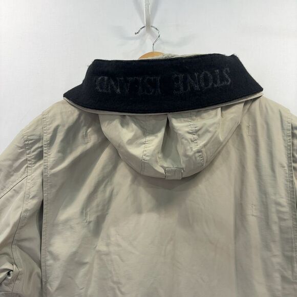 Stone Island Stone Island parka Primaloft Hooded Wool Blend coat Jacket - Picture 9 of 9